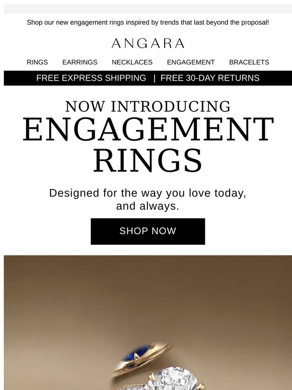 New Drop: Engagement Rings Built to Last😍