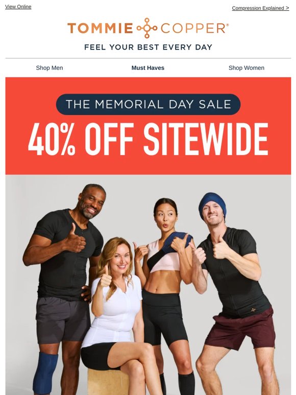 It ain't over! 40% off sale extended for 24 more hours.