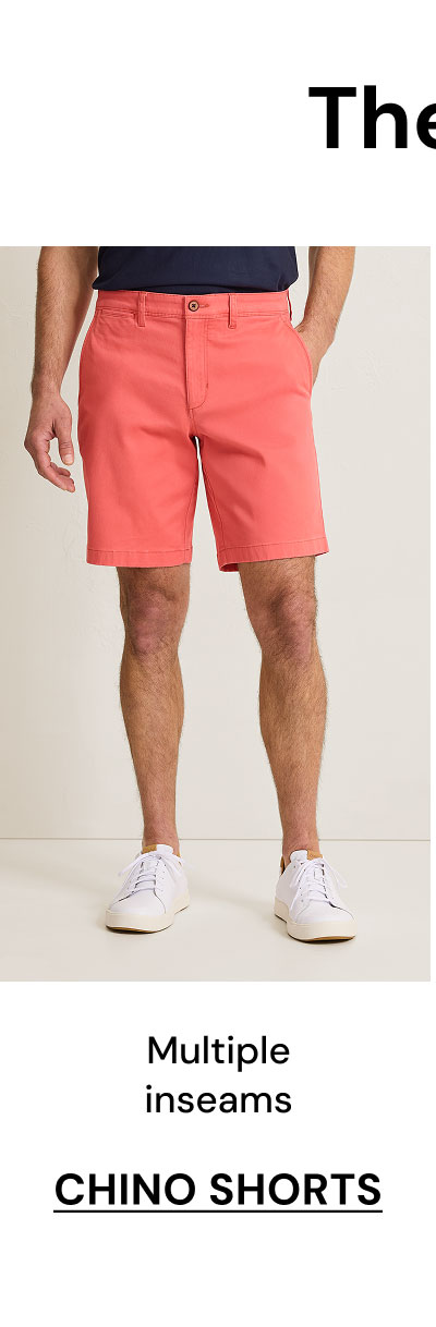 Multiple inseams. Chino shorts. 