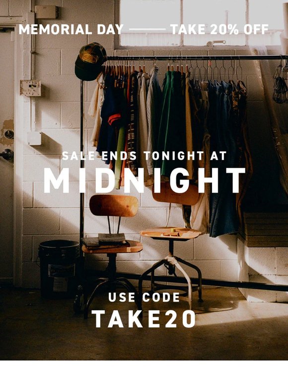sale ends tonight 🌿