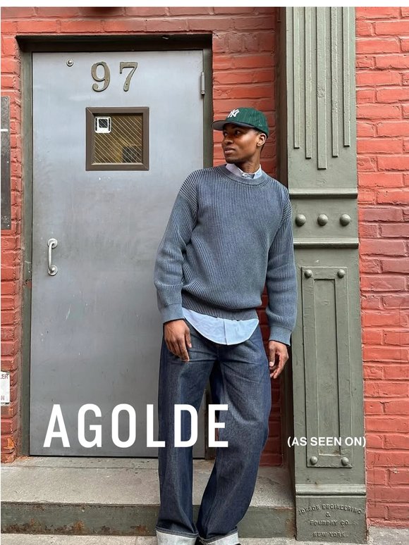 AGOLDE Men's: As Seen On