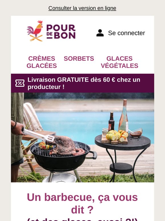 Barbecue et glaces