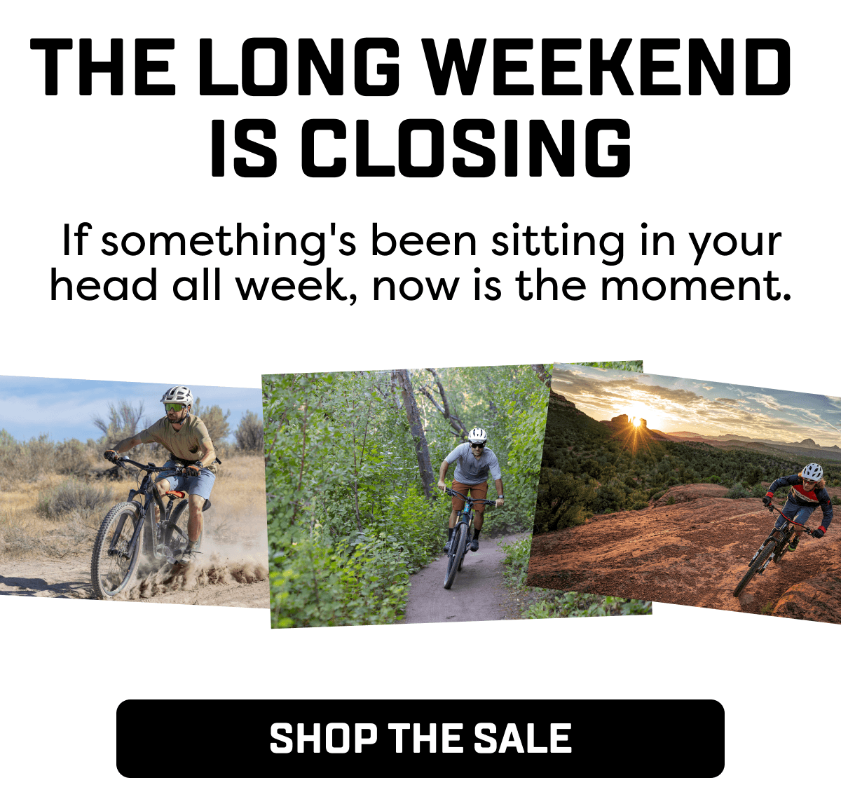 The Long Weekend Is Closing