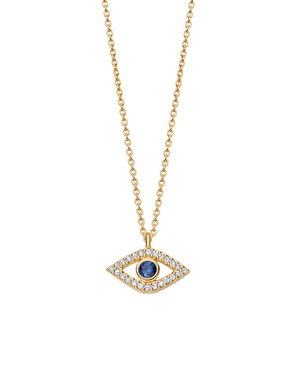 Evil Eye Diamond Necklace