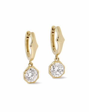 Diamond Drop Earrings