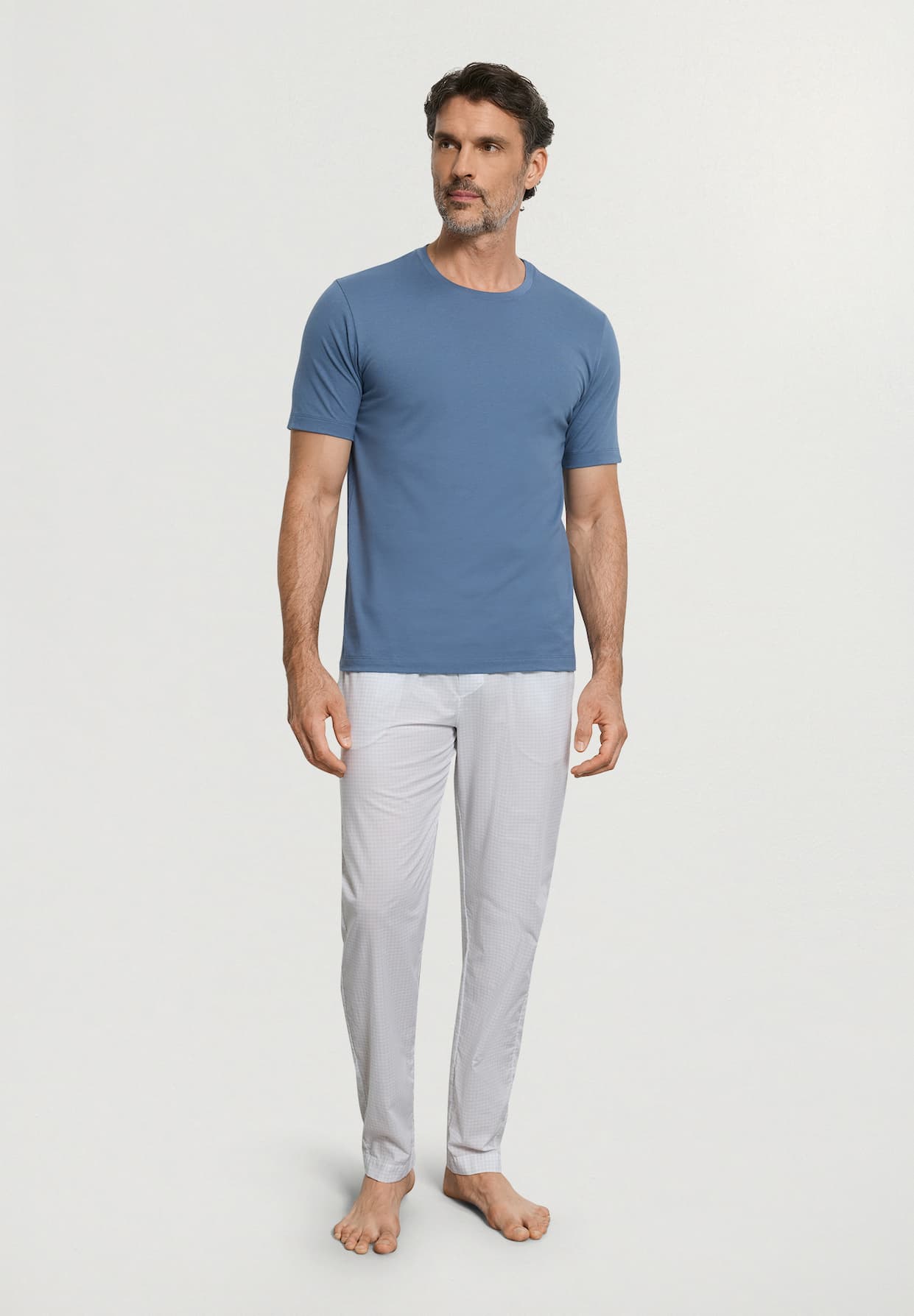 Living  Cotton Crew Neck T-Shirt