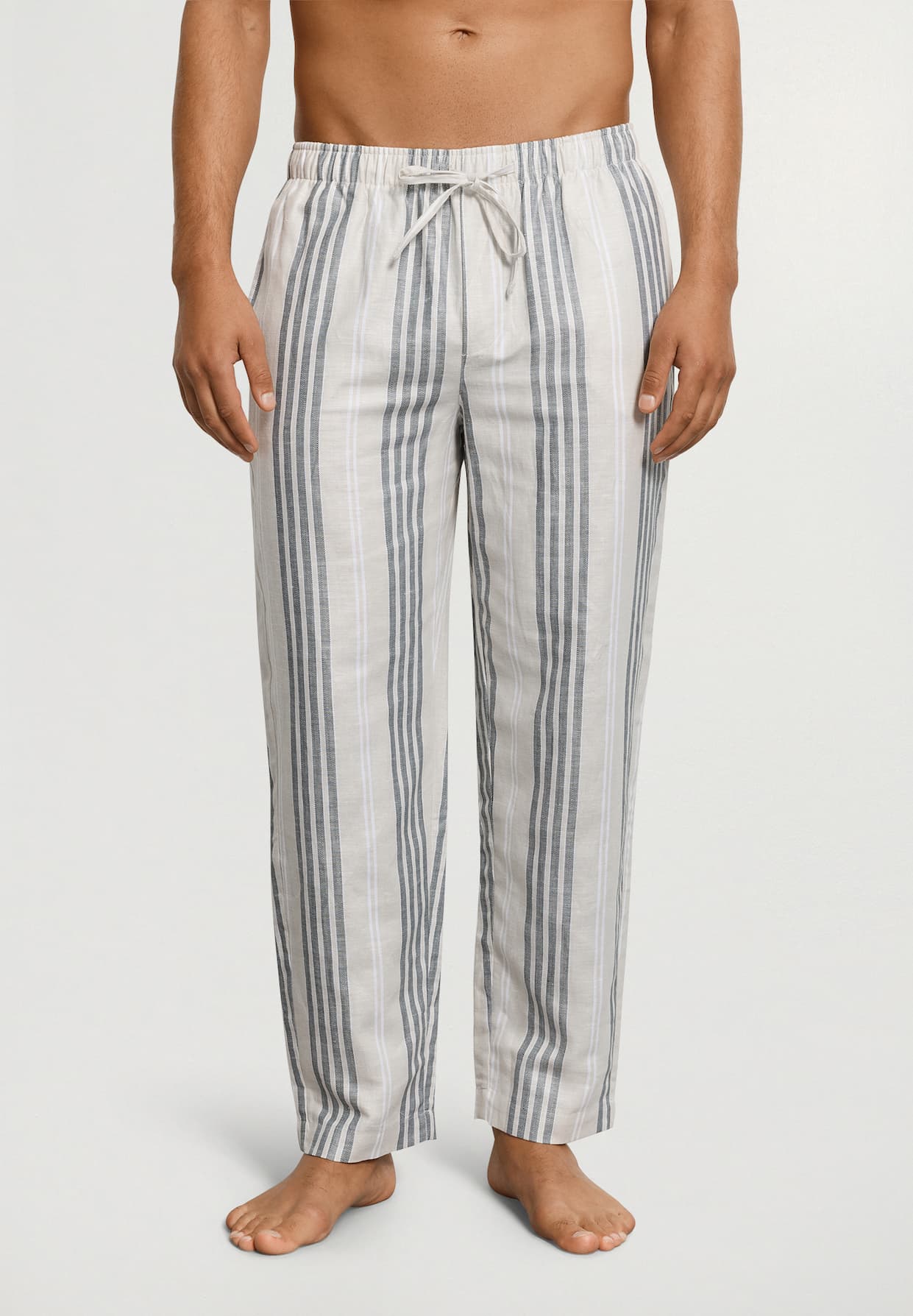 Urban Casuals  Linen and Cotton Woven Pants