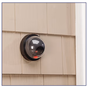 Mock Surveillance Security Cameras, Set of 4