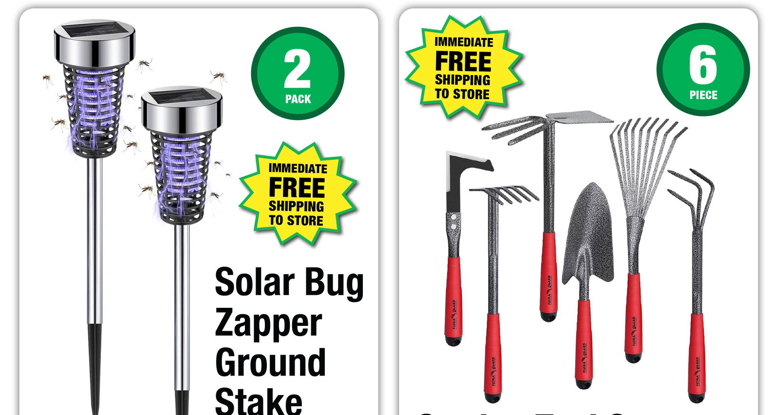 Solar Bug Zapper Ground Stake - ONLY $5.99 After Rebate*!