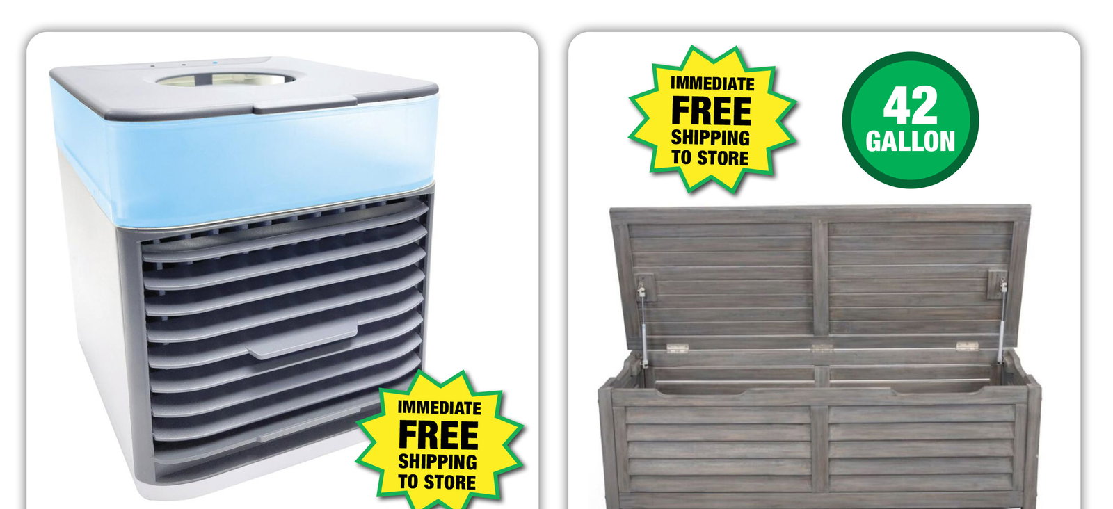 76 CFM 115-Volt Evaporative Air Cooler and Humidifier - ONLY $7.99 After Rebate*!