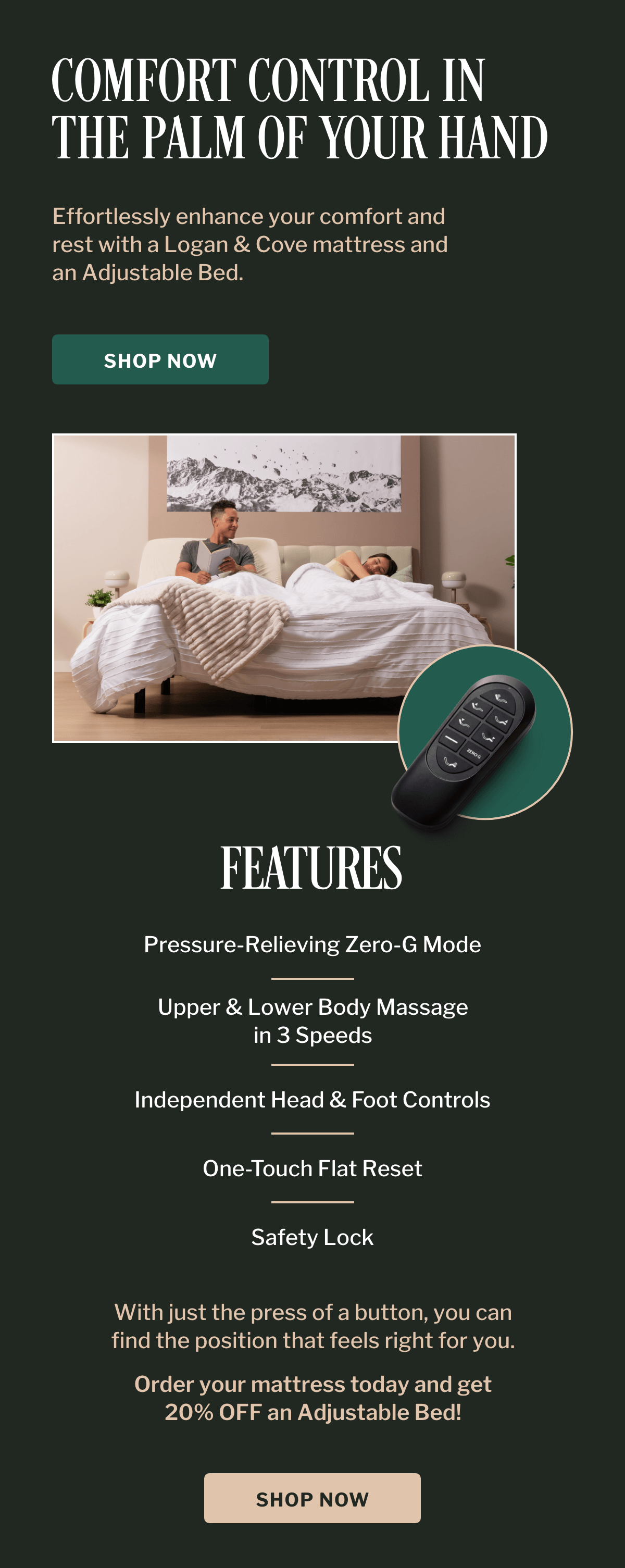 Comfort control in the palm of your hand.