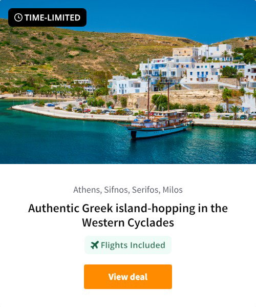Authentic Greek island-hopping in the Western Cyclades