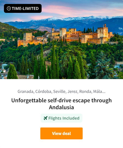 Unforgettable self-drive escape through Andalusia