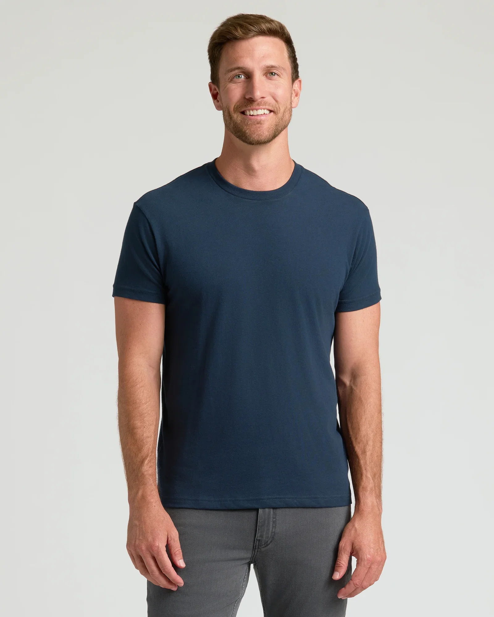 Image of Navy Classic Crew Neck