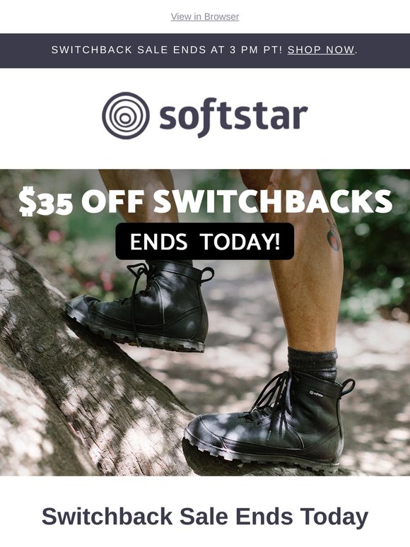 Last Call! Switchback Sale Ends Today