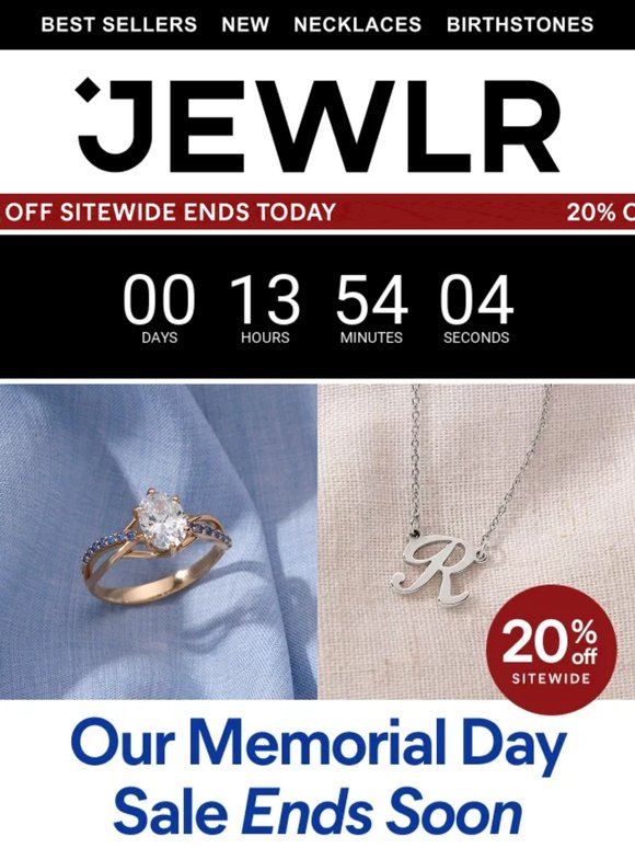 FINAL HOURS: Save 20% Off Sitewide