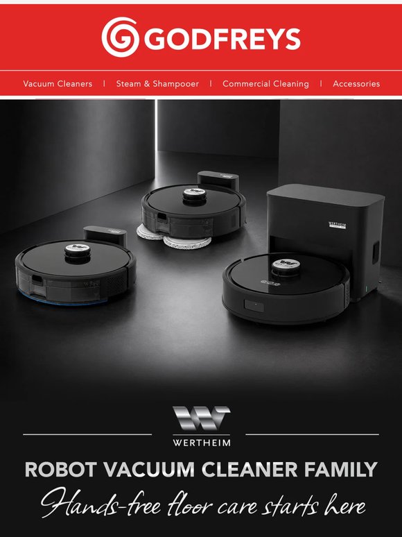 Meet the Wertheim Robot Vacuum Cleaner Family