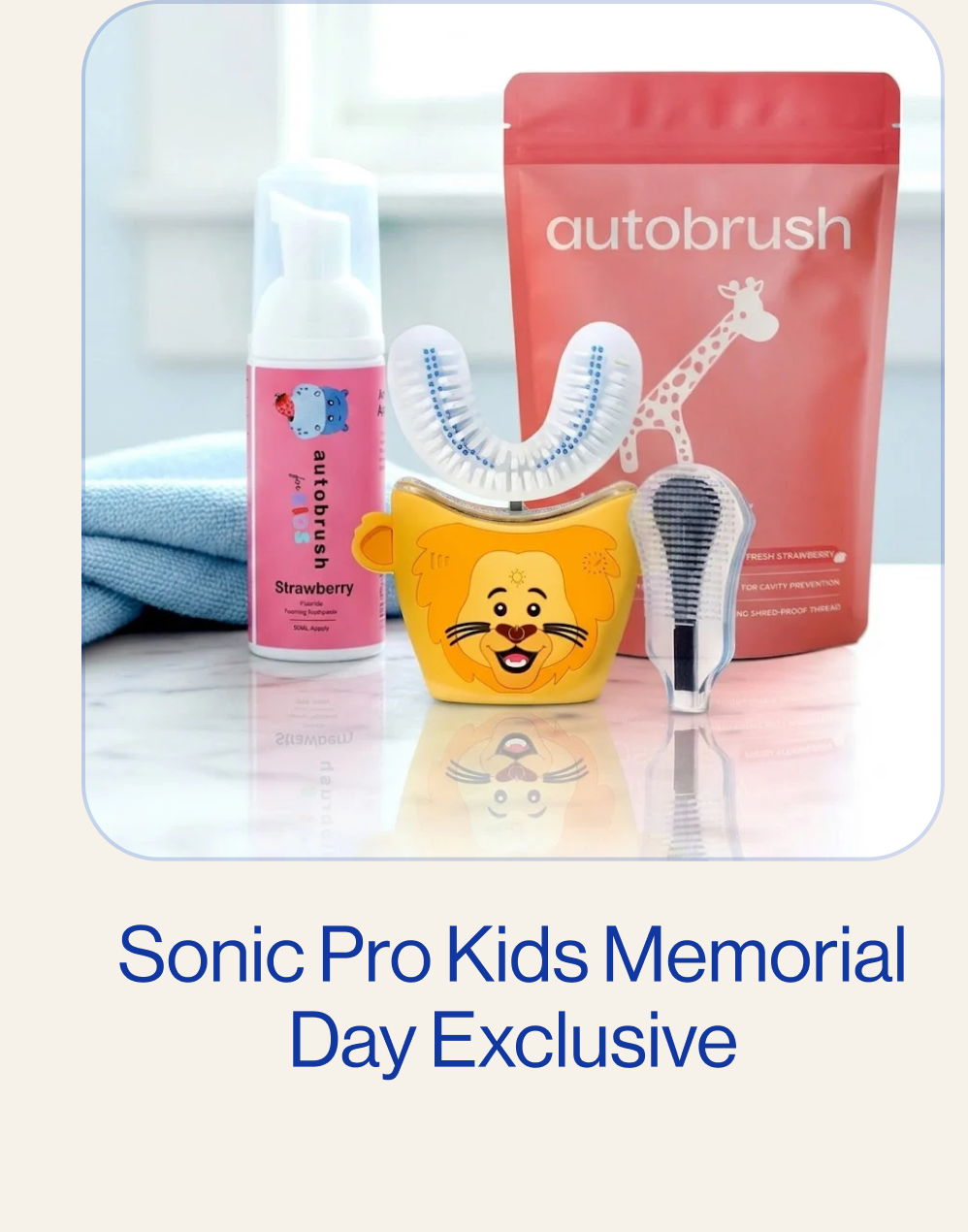 Sonic Pro Kids Memorial Day Exclusive