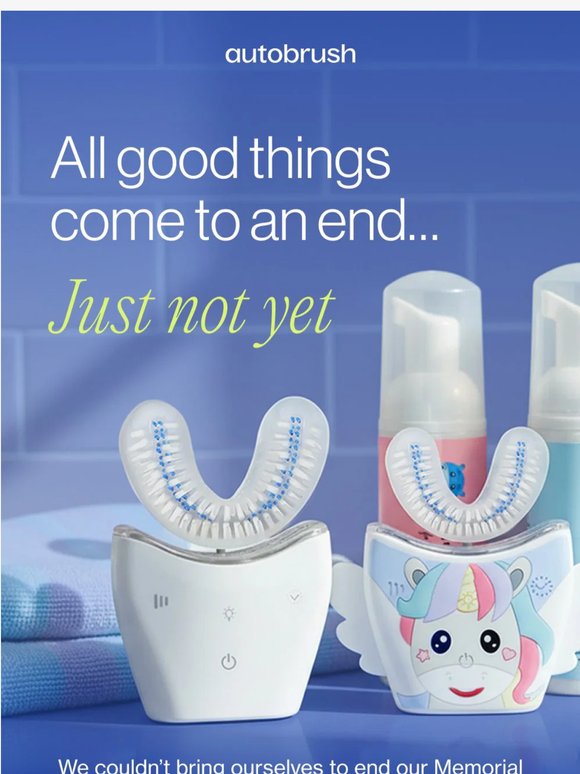 Surprise! We’re giving you more time.