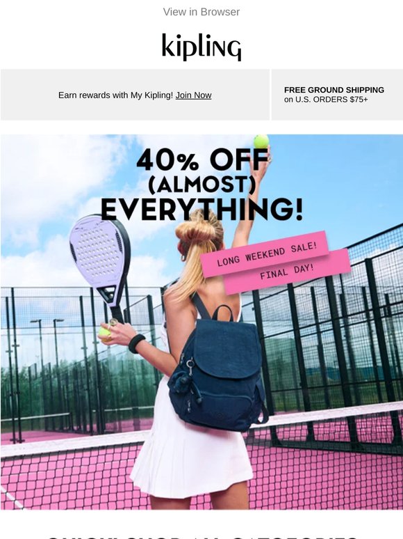 Final Day‼️40% Off Almost Everything!