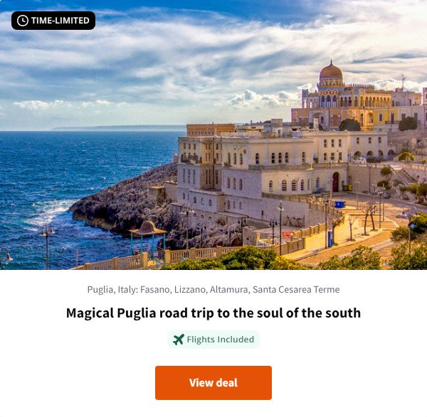 Magical Puglia road trip to the soul of the south