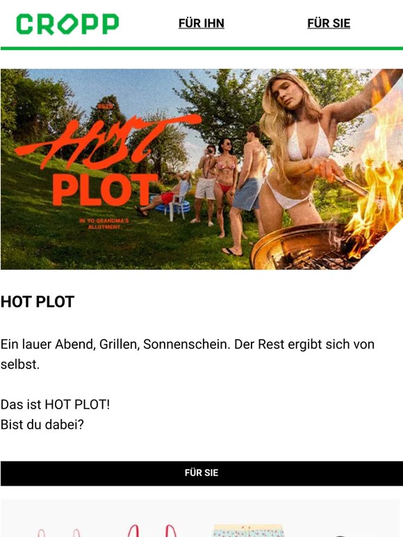 HOT PLOT🔥 Rein in die Badesachen!