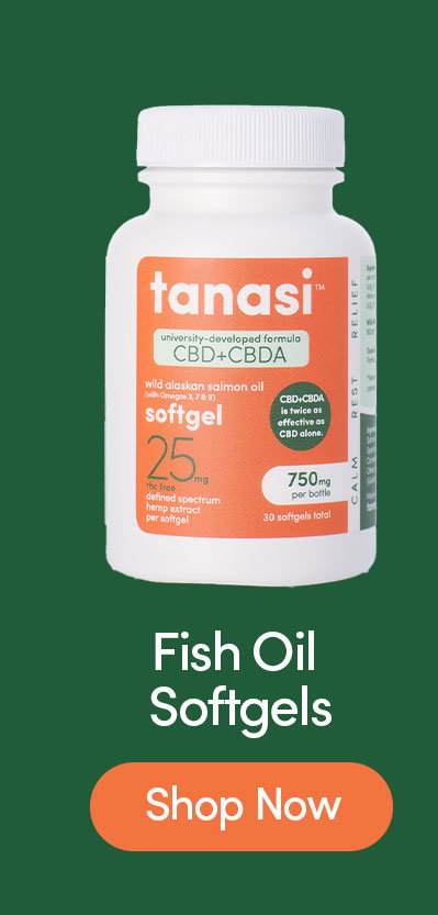 CBD+CDBA Fish Oil Softgels