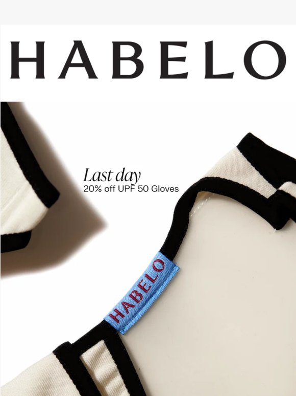 Last Day — 20% Off UPF 50 Gloves