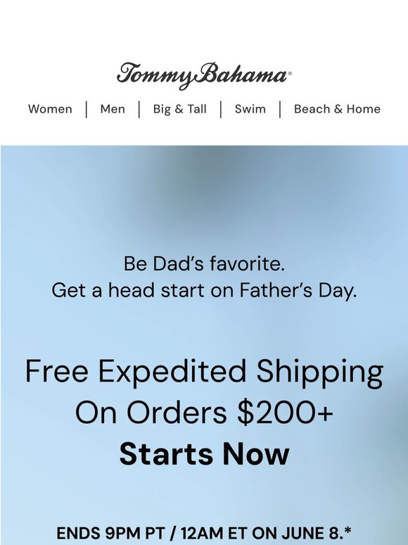 Surprise! Free Expedited Shipping on Orders $200+. Exclusions Apply.