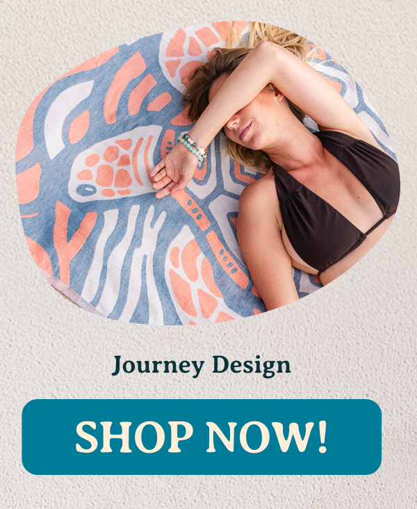 Get a sea turtle tracking beach towel! This is a limited edition collab!