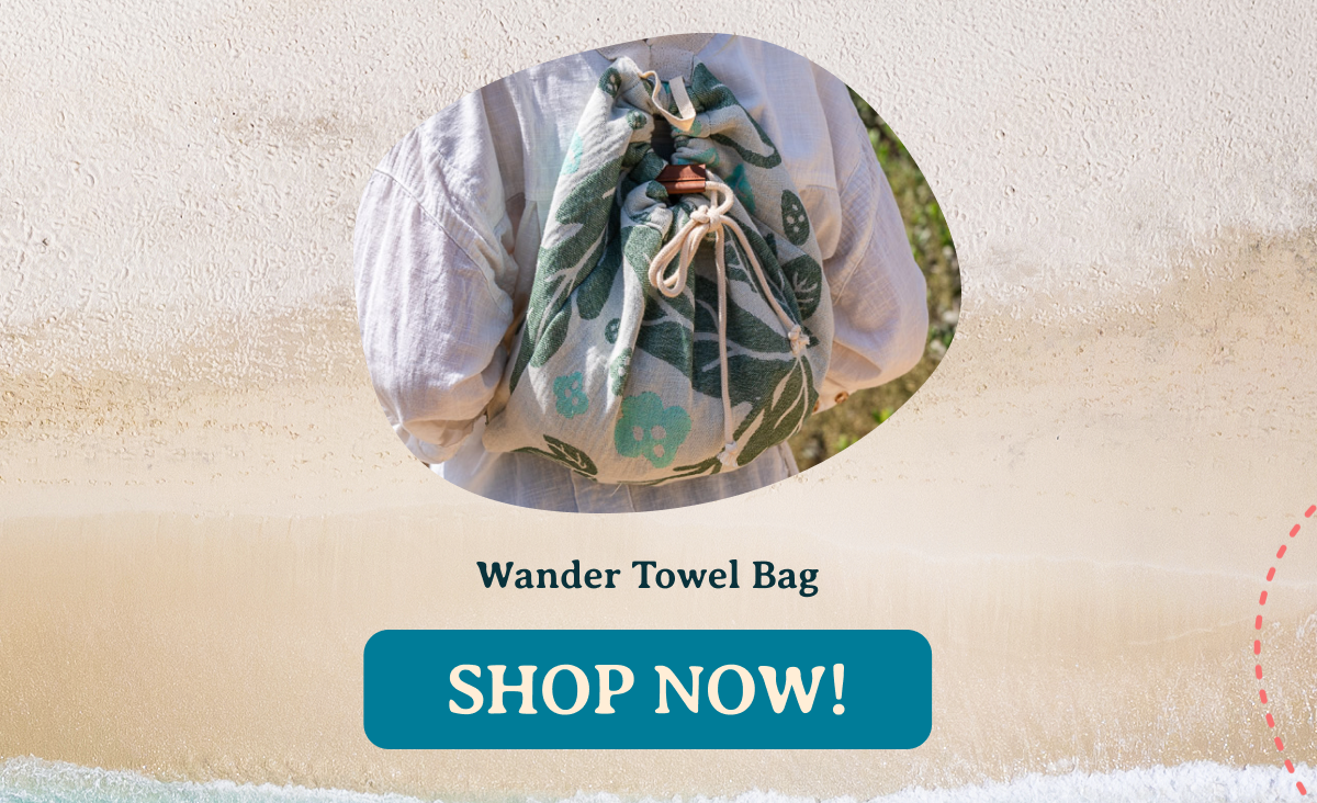 Get a sloth tracking beach towel! This is a limited edition collab!