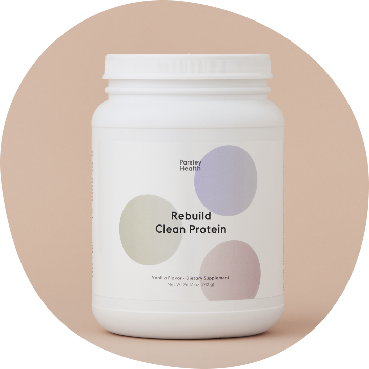 Image: Vanilla Rebuild Clean Protein Powder