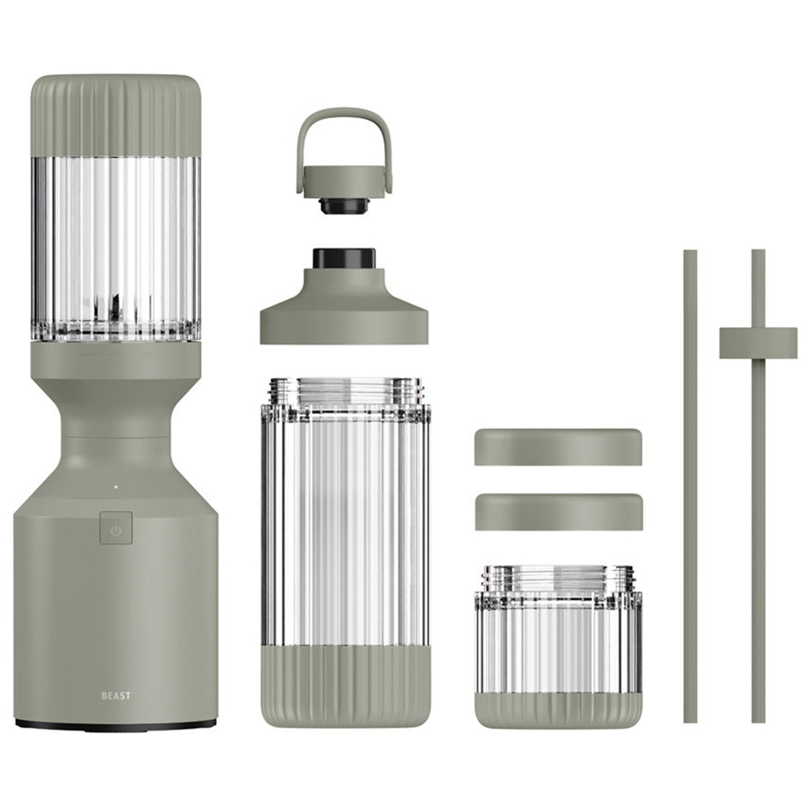  Beast Mega Plus 1200 blender, grønn
