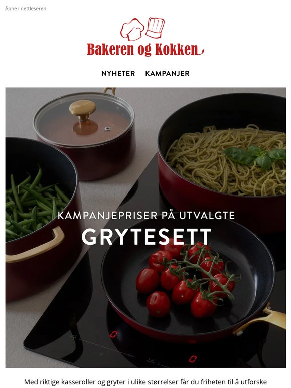 Mer for pengene – kampanjepriser på grytesett!