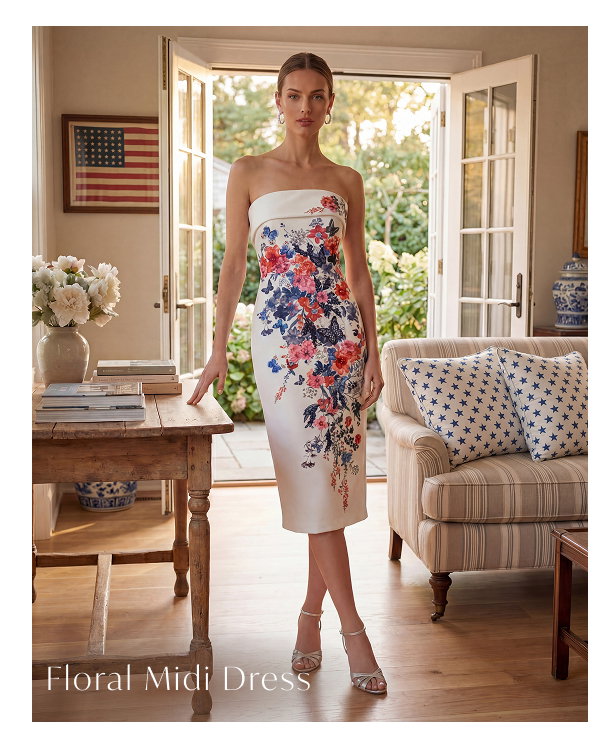 Floral Midi Dress