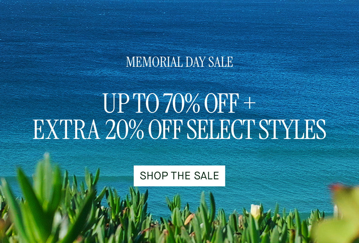 MEMORIAL DAY SALE