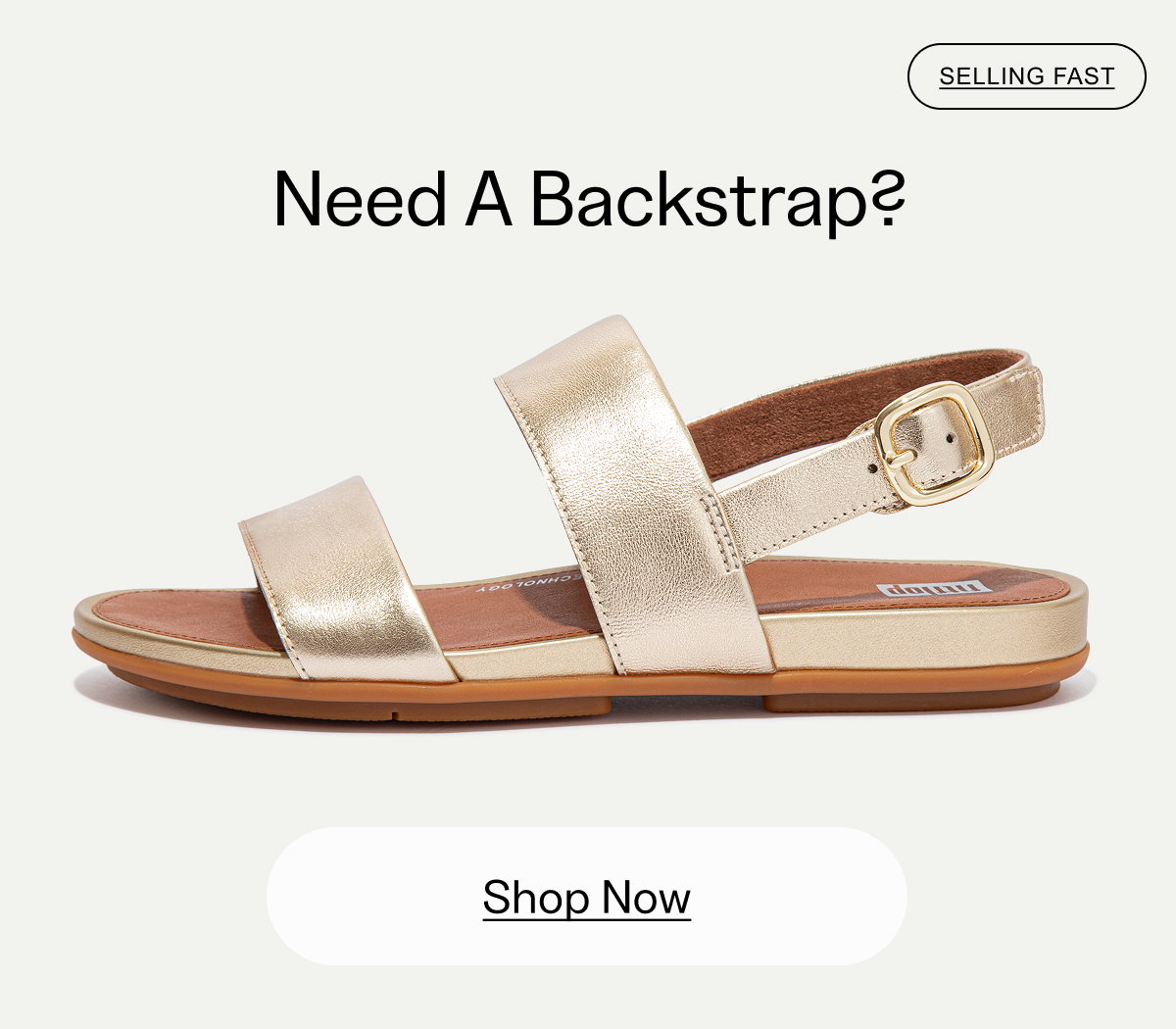 GRACIE Metallic Leather Back-Strap Sandals - Platino