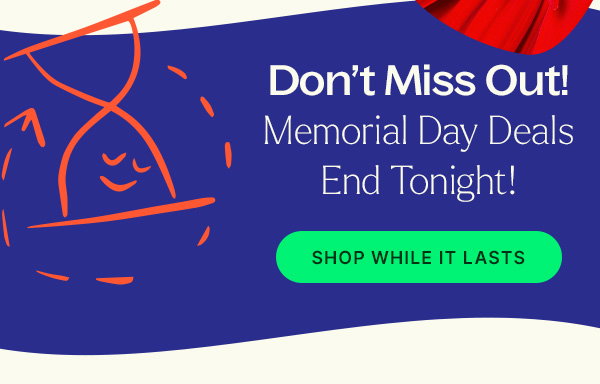 20% Off: Memorial Day Sale