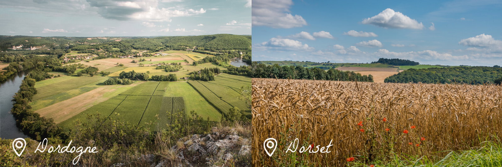 Dordogne and Dorset