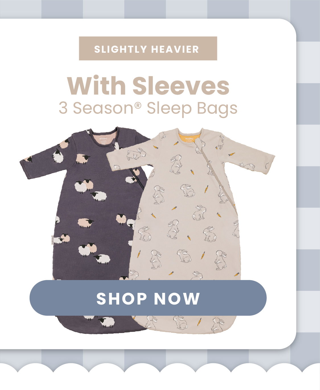 With Sleeves. Slightly Heavier. 3 Season Sleep Bags. Shop Now.
