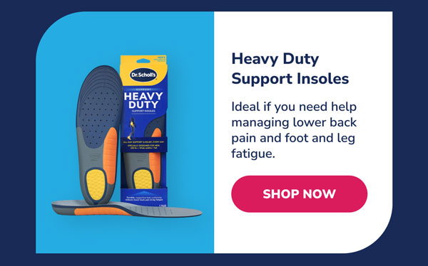 Heavy Duty Support Insoles | Shop Now