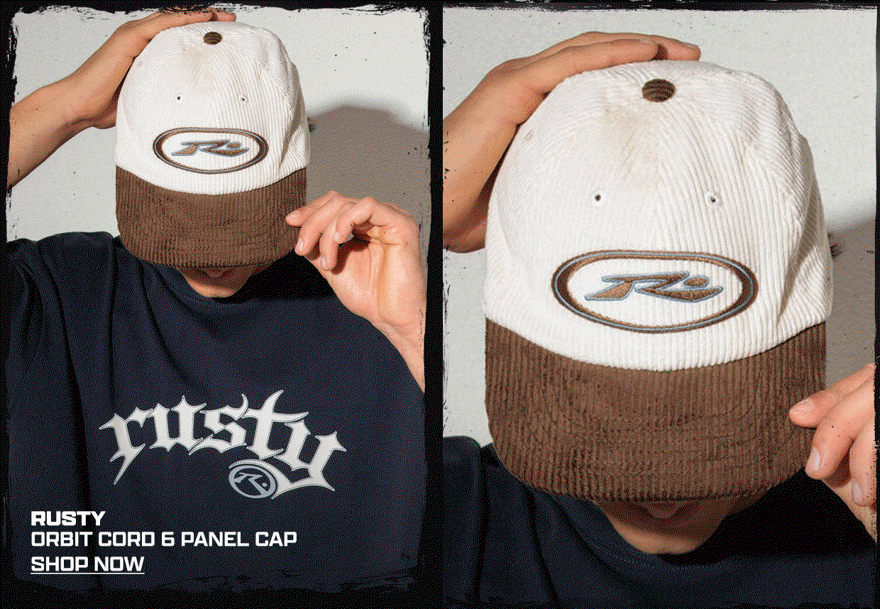 Rusty Orbit Cord 6 Panel Cap
