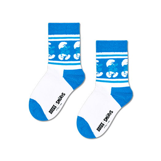 Kids The Smurfs Striding Smurf Sock