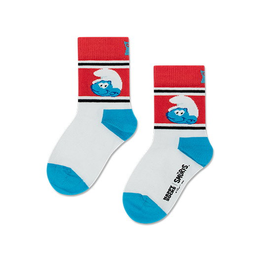 Kids The Smurfs Smiley Smurf Sock
