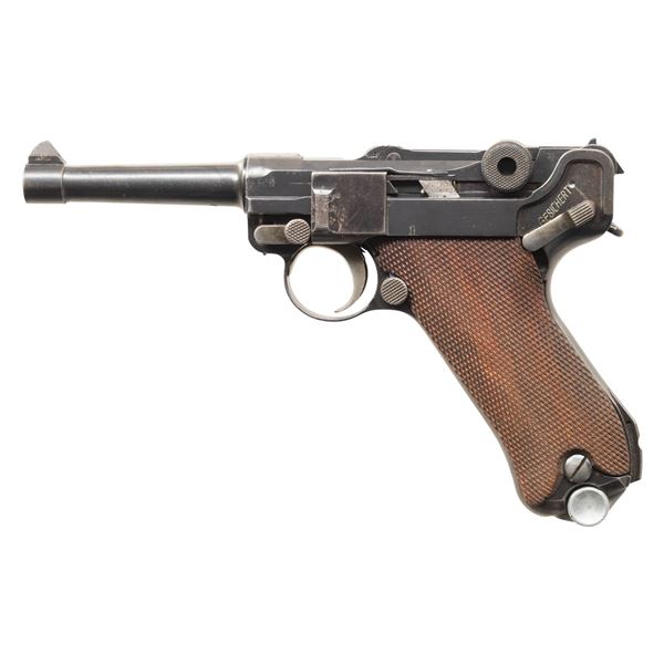 RARE UNIT MARKED DWM P.08 POLICE 