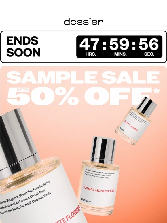 SAMPLE SALE: Almost Over!!! ⏰