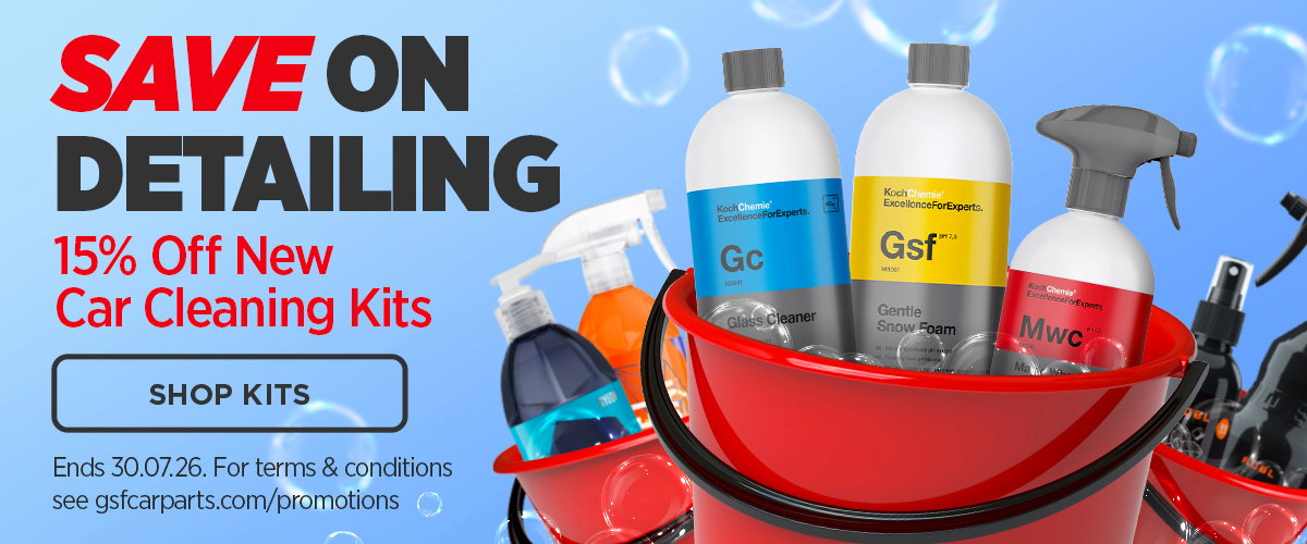 Save on Detailing - 15% off new car cleaning kits