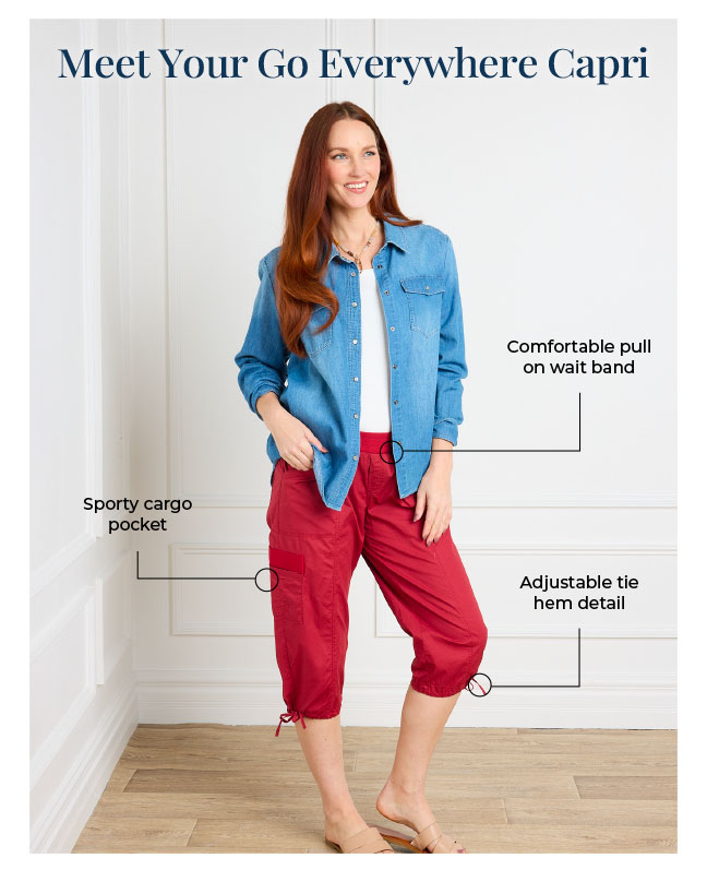  Meet Your Go Everywhere Capri