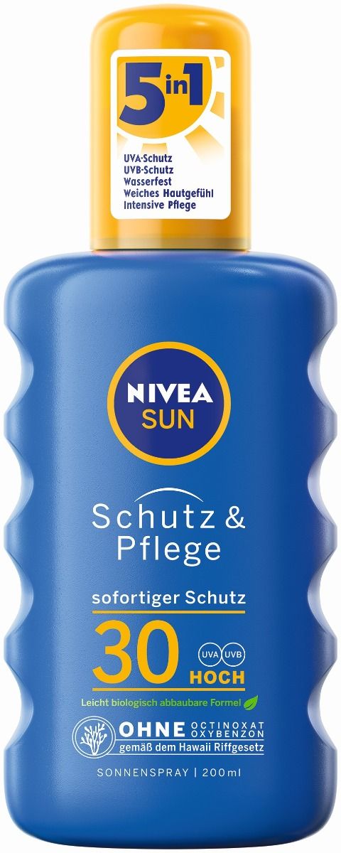 Image of Nivea Schutz und Pflege Sonnenspray LF 30 200ML