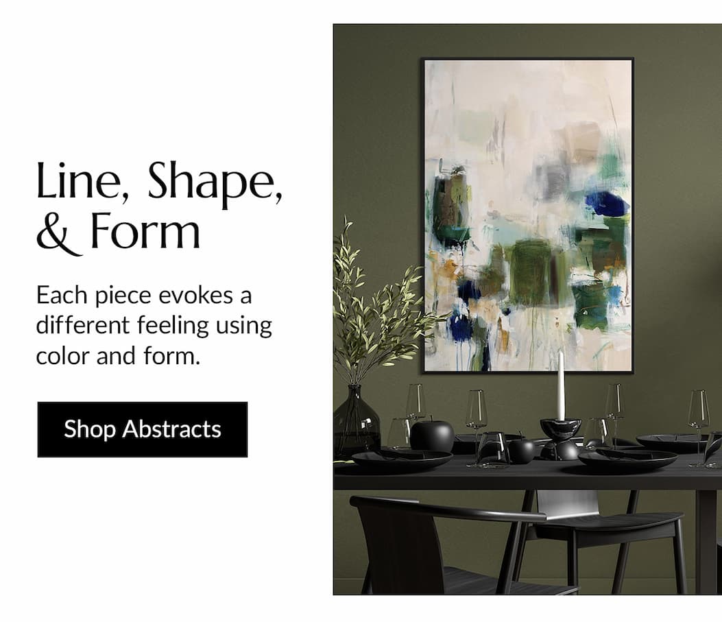 Abstract art becomes a conduit for unfiltered expression